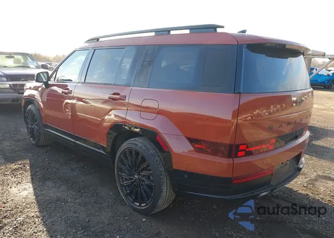 2025 Hyundai Santa Fe Calligraphy from USA, damaged, VIN 5NMP5DGL4SH080574